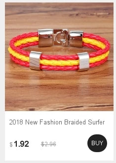 5 layer leather bracelet