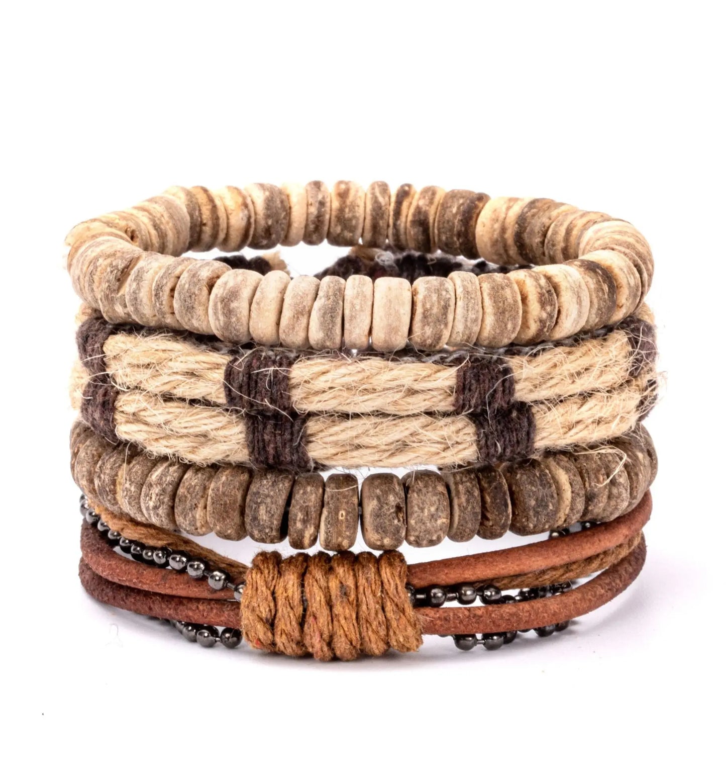 Bohemian Leather Bracelet Men