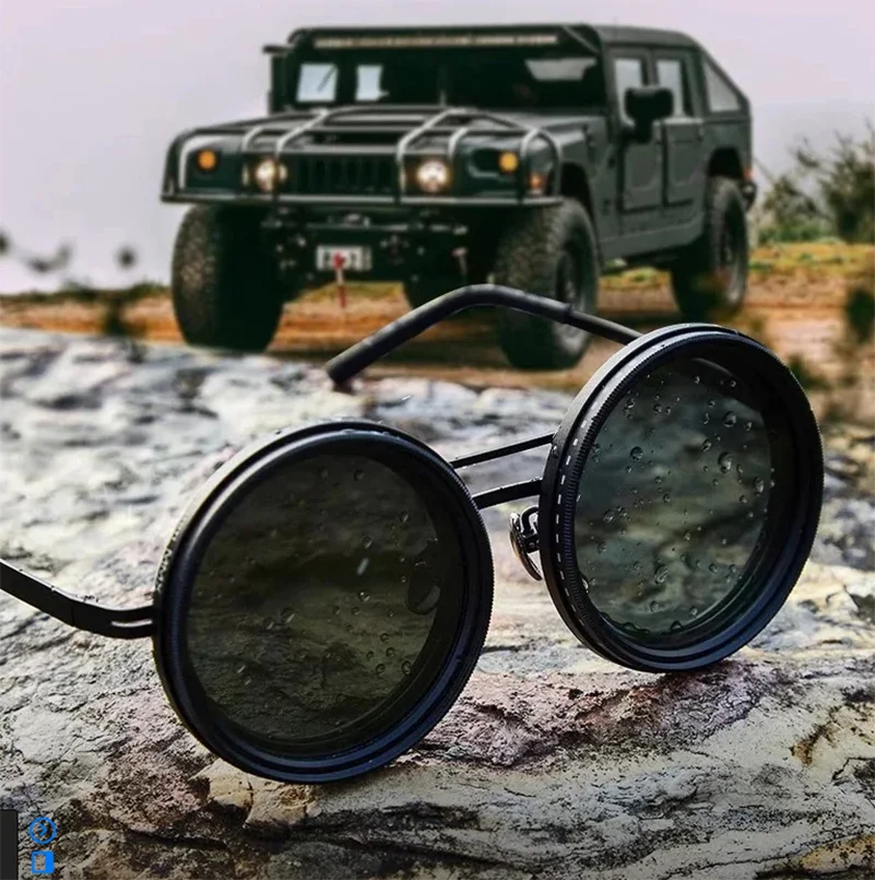 Adjustable polarized sunglasses