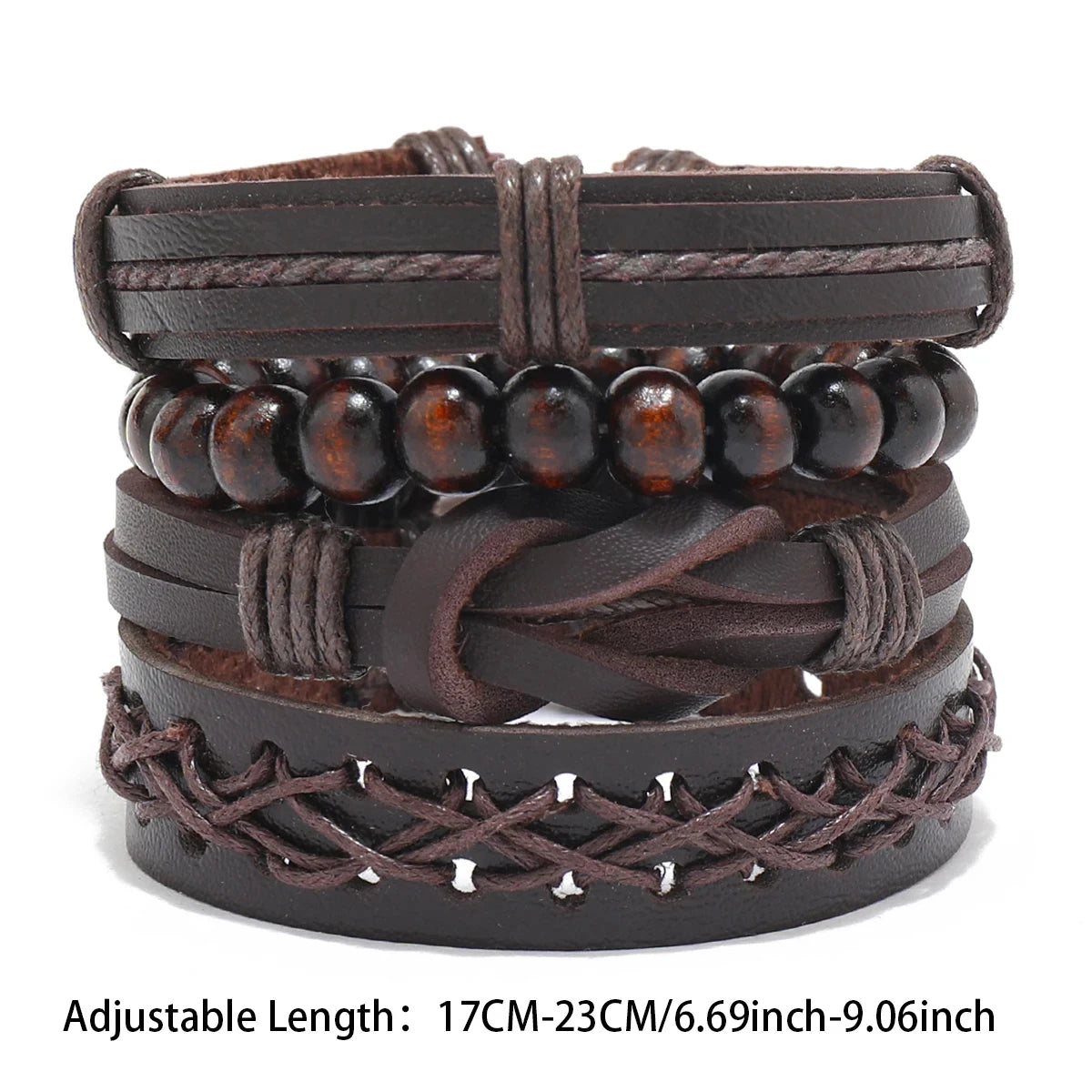 Bohemian Leather Bracelet Men