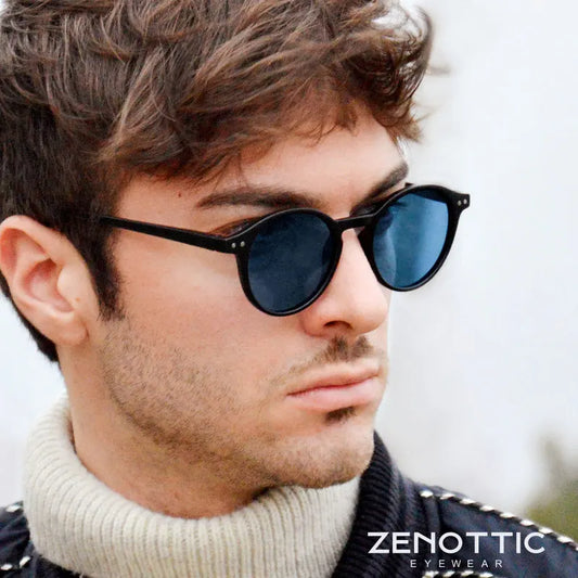 Retro polarized sunglasses