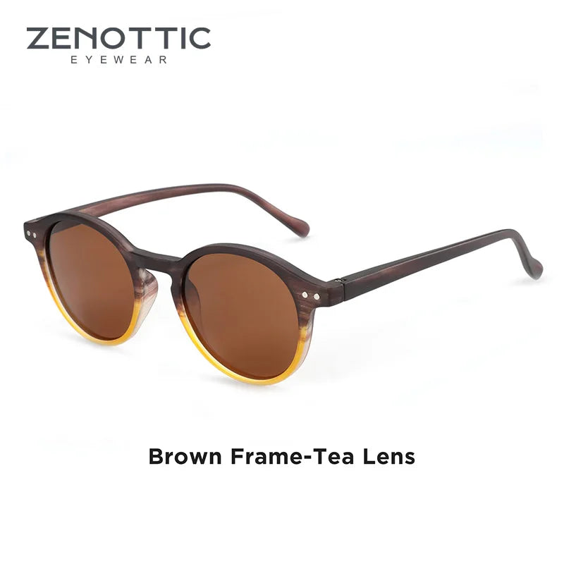 Retro polarized sunglasses