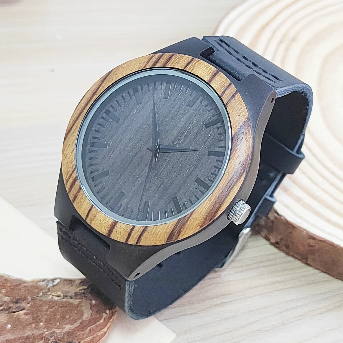 Vintage Wooden Wrist Watches for Men & Women