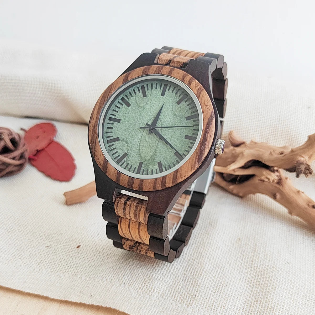 Vintage Wooden Wrist Watches for Men & Women