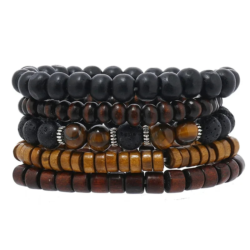 Bohemian Leather Bracelet Men