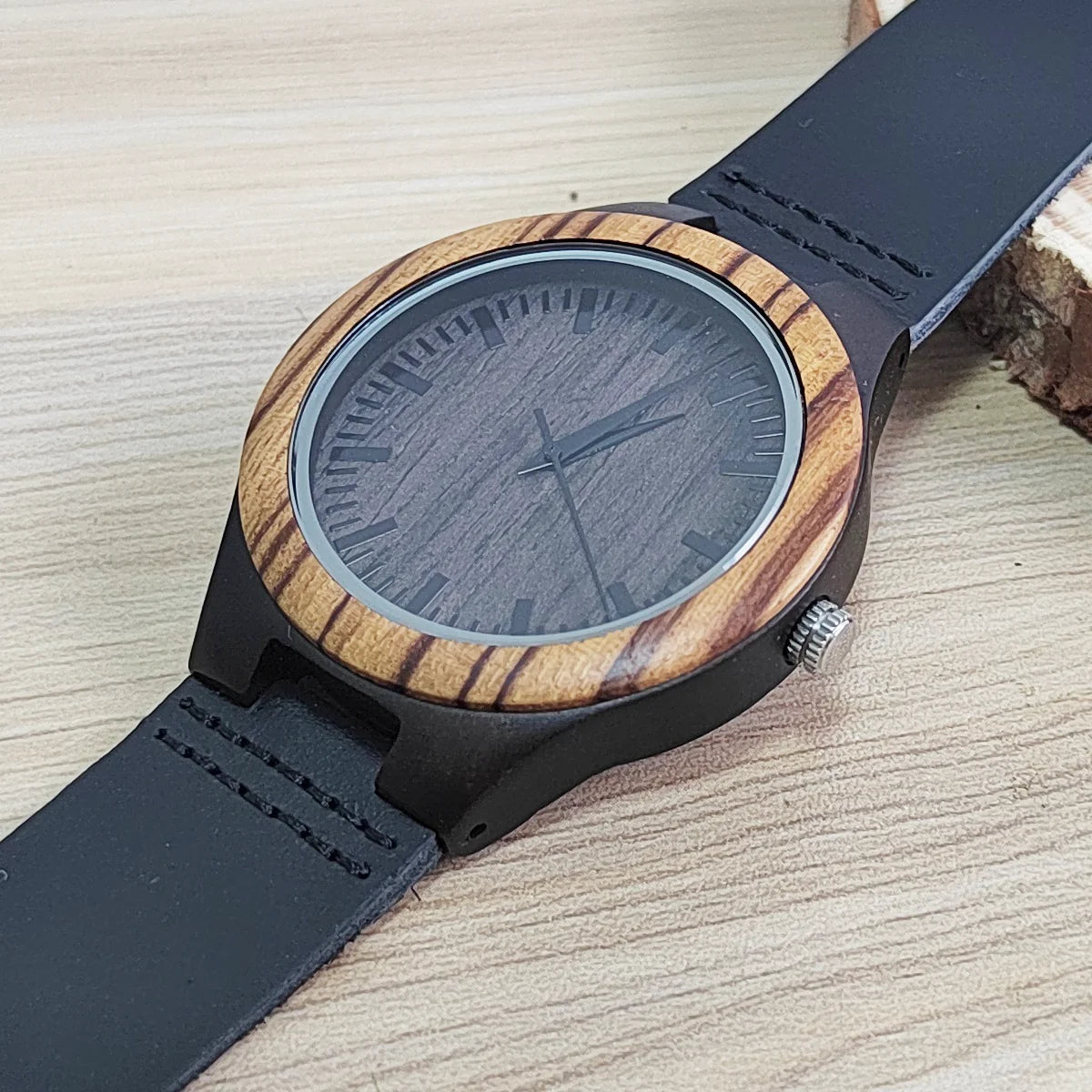 Vintage Wooden Wrist Watches for Men & Women