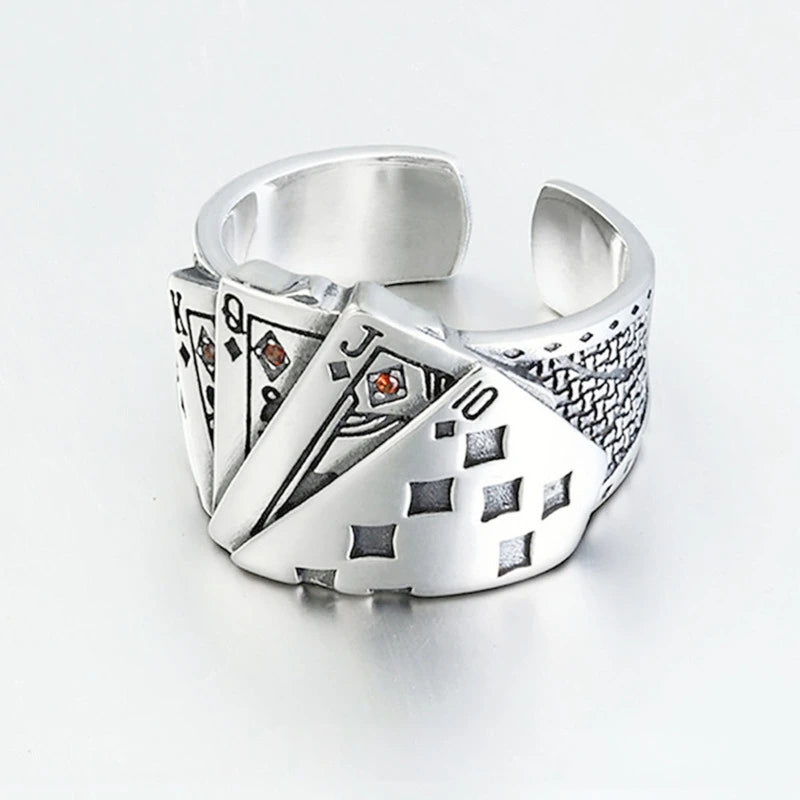 Playing cards ring