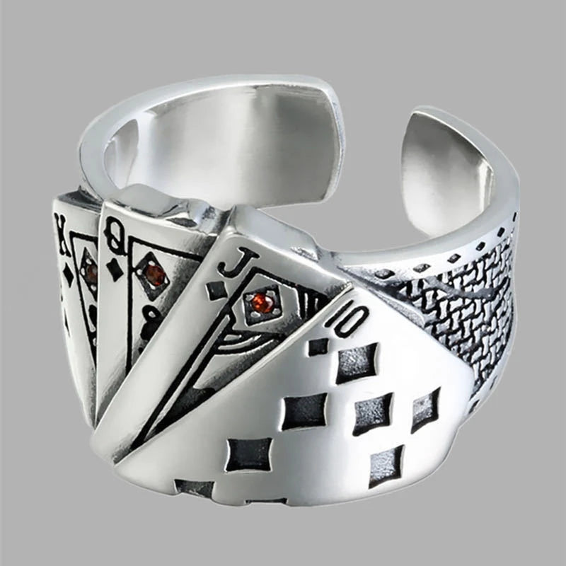 Playing cards ring