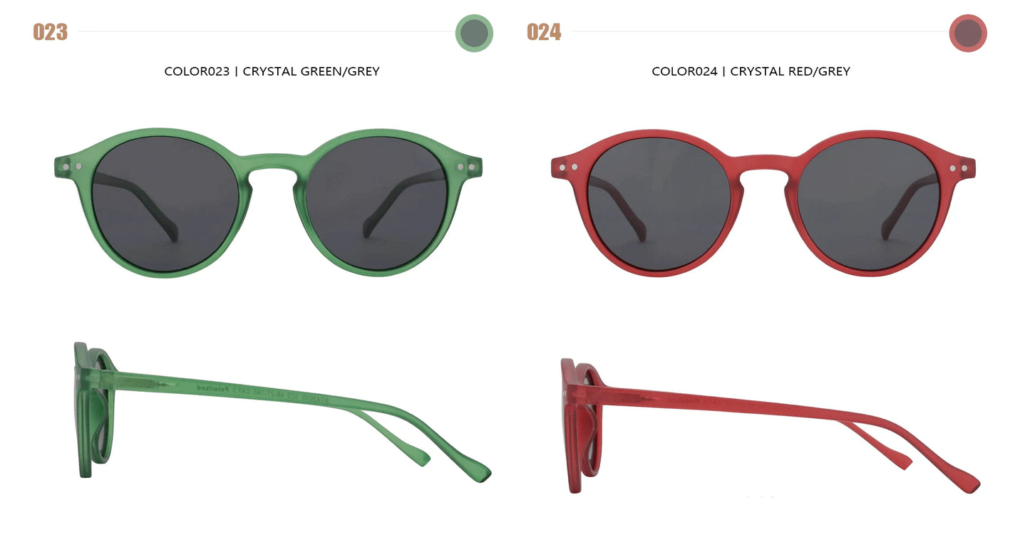 Retro polarized sunglasses