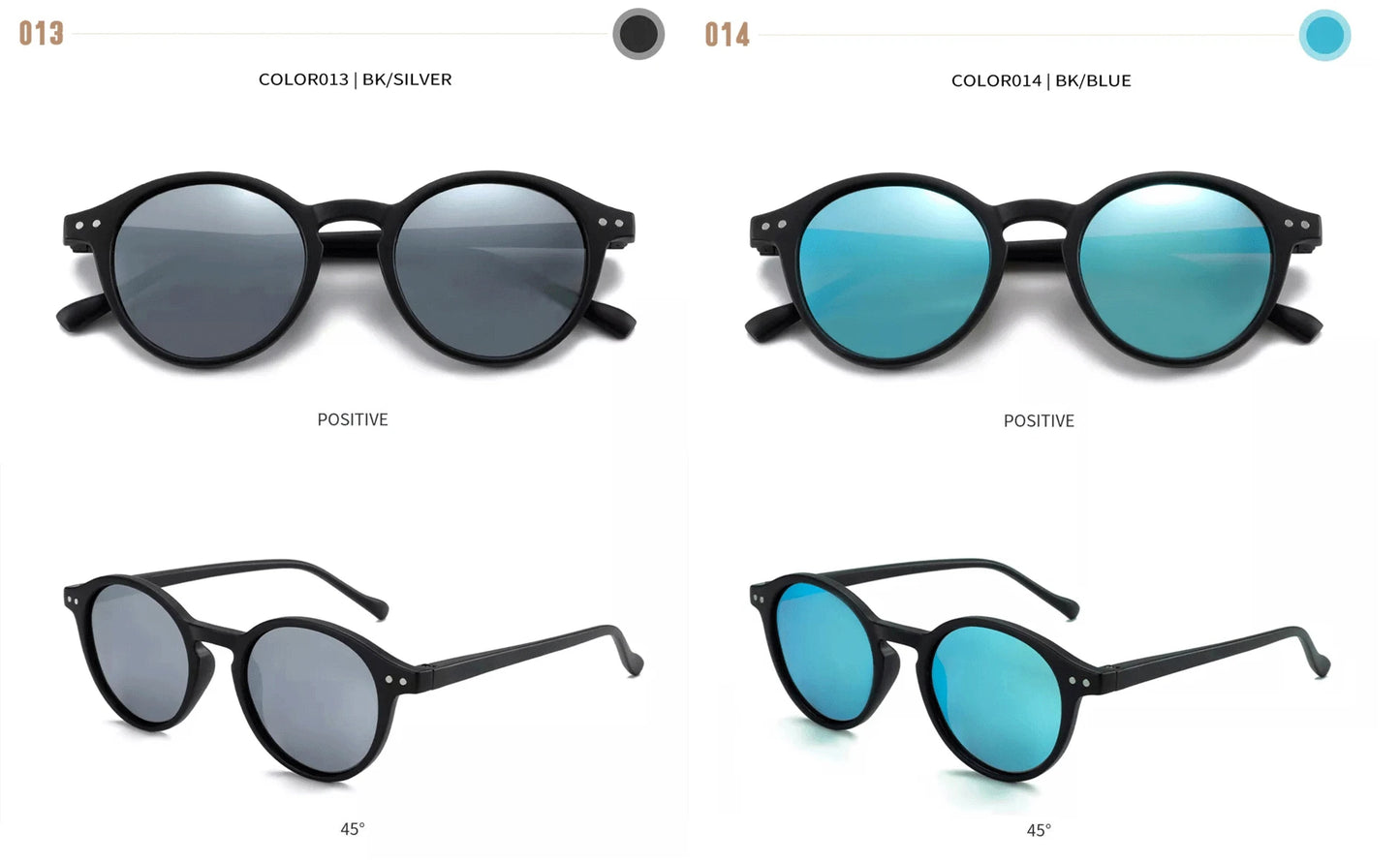 Retro polarized sunglasses