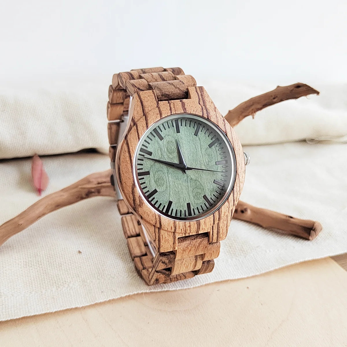 Vintage Wooden Wrist Watches for Men & Women